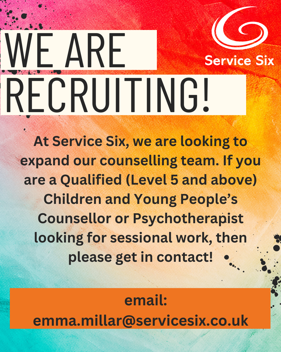 Recruitment - counsellor